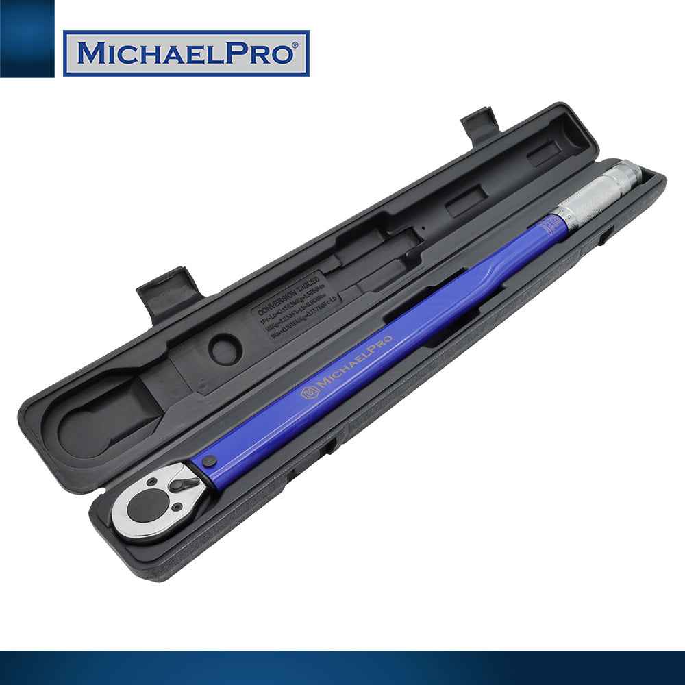 1/2" Drive Click Torque Wrench, 25 – 250 ft-lb (MP001221)