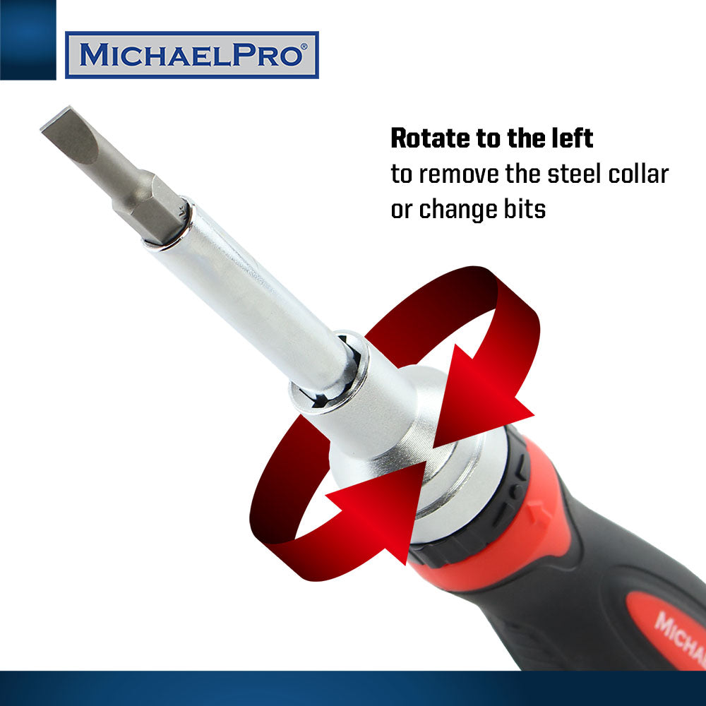 7-in-1 Ratcheting Screwdriver & Nut Driver (MP002025)