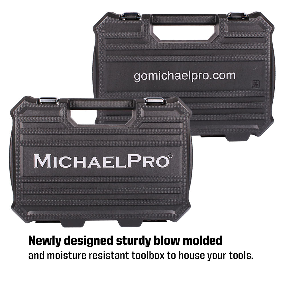 22 Piece 1/2 Inch Dr. 72T Ratchet Wrench Socket Set(MP005011)