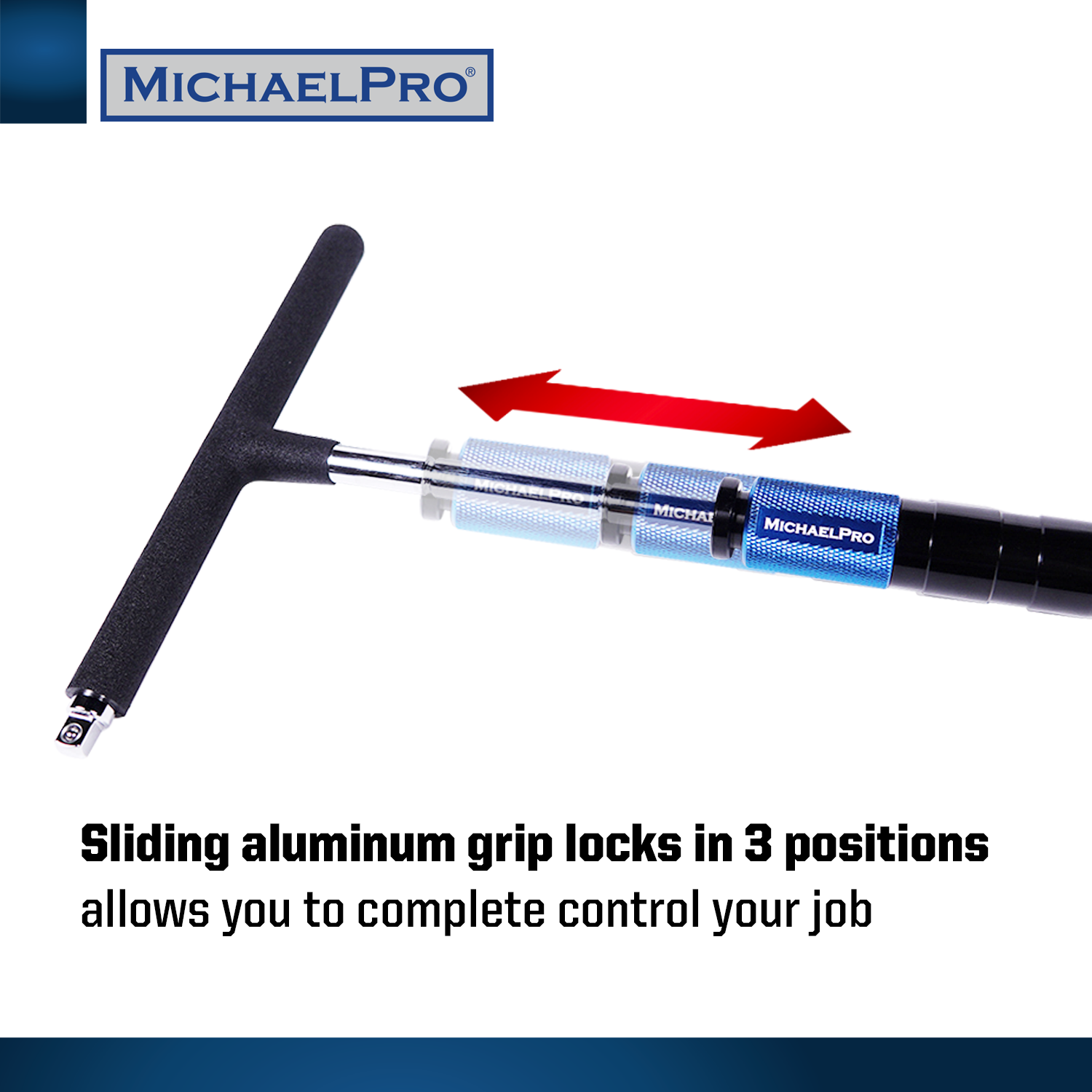 1/4" & 3/8" Drive 2 Way Speed Adjustable T-Handle Wrench Set (MP009015)