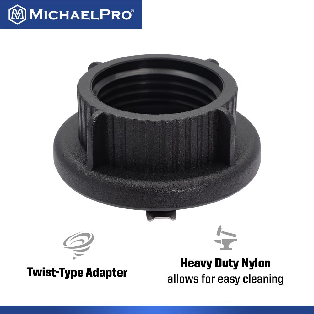 Spill-Free Oil Funnel for Mercedes-Benz and BMW - Clip Adapter for Vehicles Yr 2018 and Earlier (MP009095)