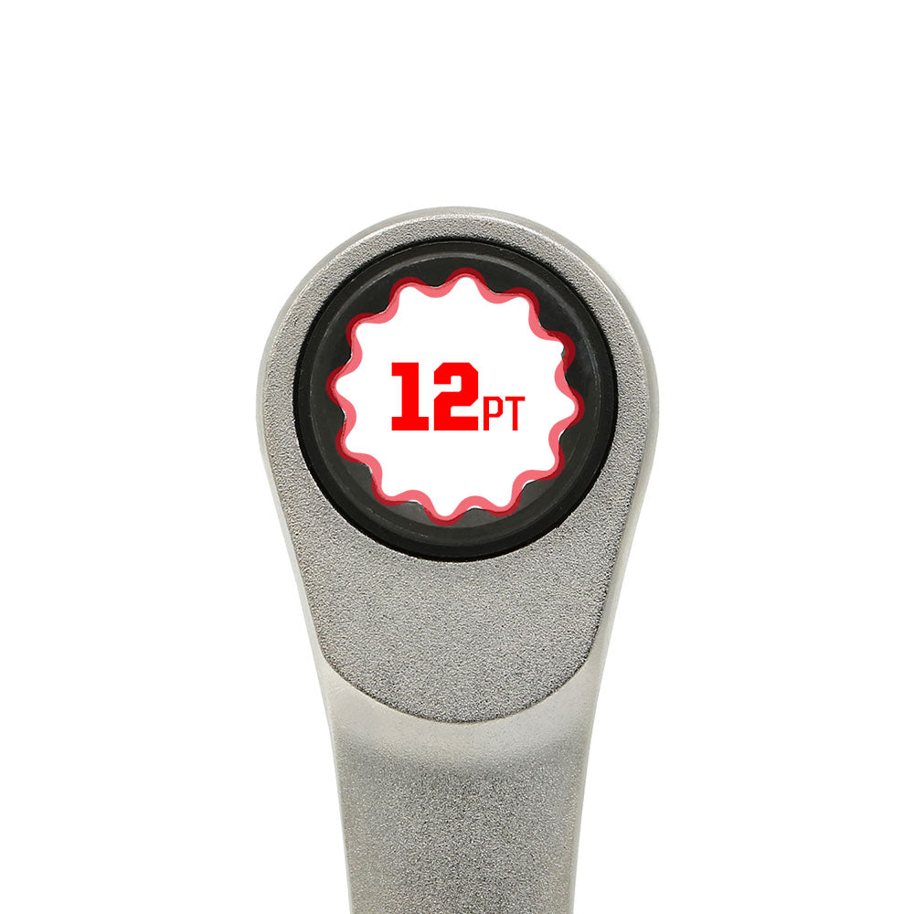 4 in 1 Ratchet Wrench Set, 12 Sizes in 3 Piece Wrenches, Metric(MP001163)