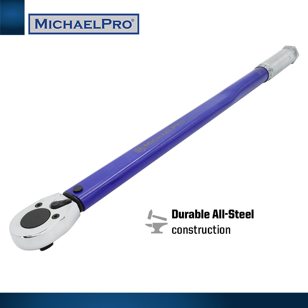 1/2" Drive Click Torque Wrench, 25 – 250 ft-lb (MP001221)