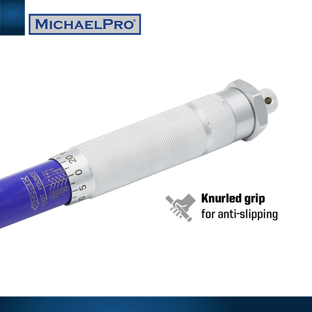 1/2" Drive Click Torque Wrench, 25 – 250 ft-lb (MP001221)