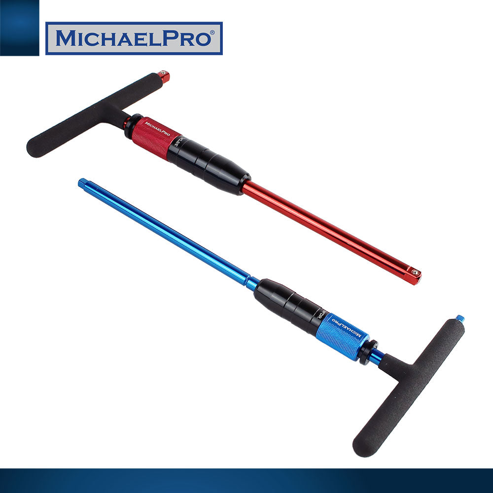 1/4" & 3/8"Dr. 2-Way Speed Adjustable T-Handle Wrench Set Gift Edition (MP009015-XM)